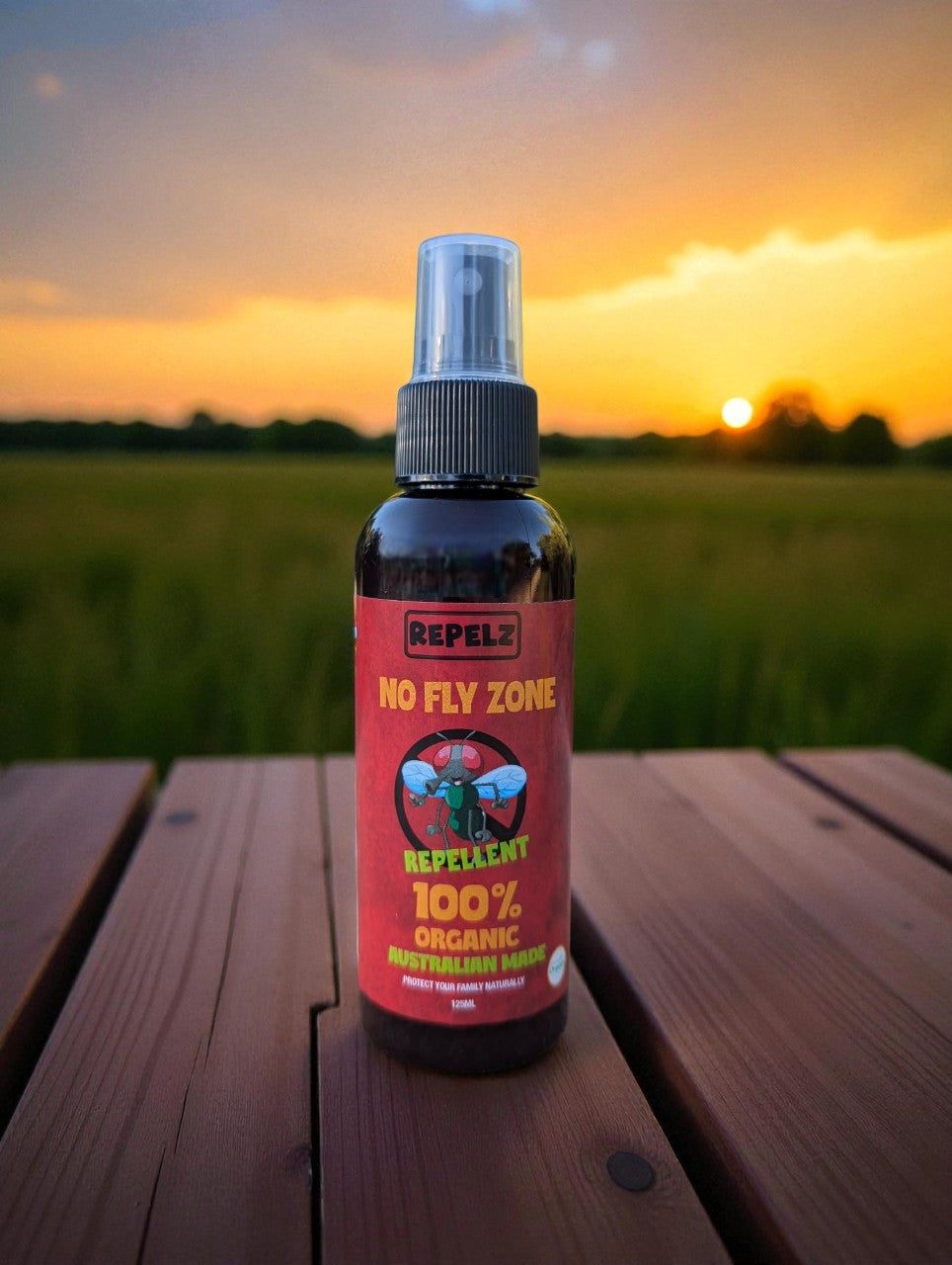 No Fly Zone- 100% Organic Australian Made